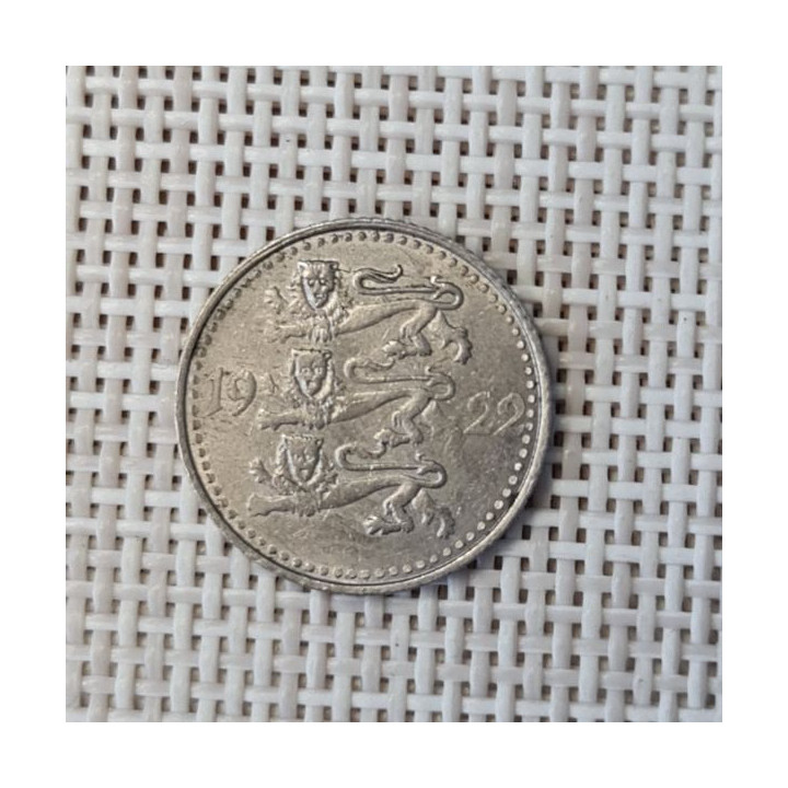 Estonia 1 Mark 1922 KM-1 VF