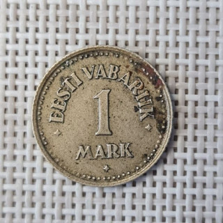 Estonia 1 Mark 1924 KM-1a F