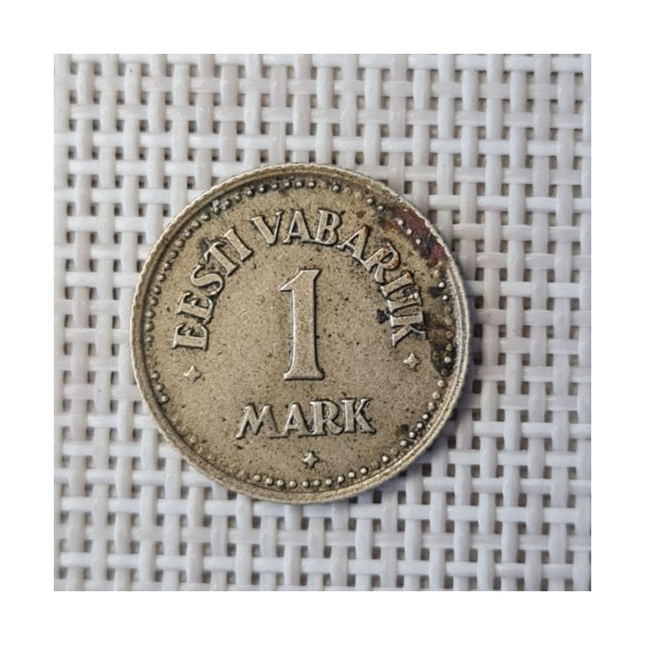 Estonia 1 Mark 1924 KM-1a F