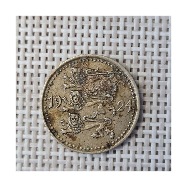 Estonia 1 Mark 1924 KM-1a F