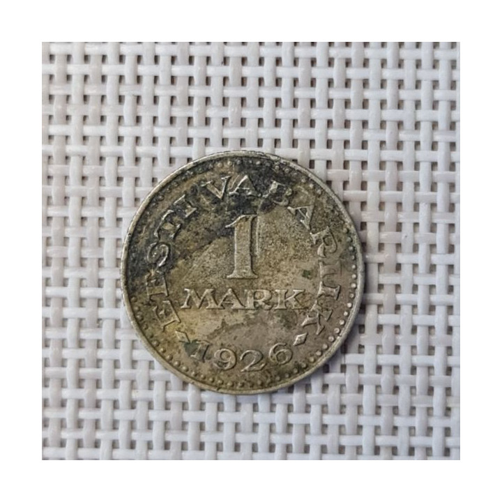 Estonia 1 Mark 1926 KM-5 F