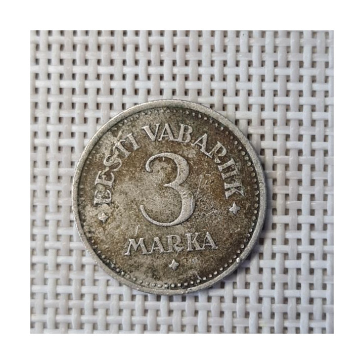 Estonia 3 Marka 1922 KM-2 F