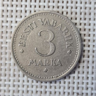 Estonia 3 Marka 1922 KM-2 VF