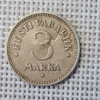 Estonia 3 Marka 1925 KM-2a F