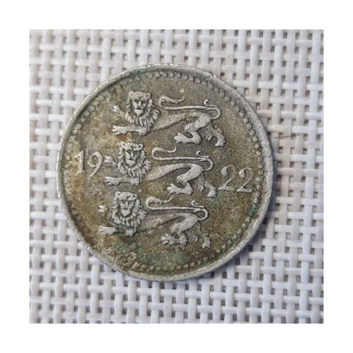Estonia 5 Marka 1922 KM-3 F