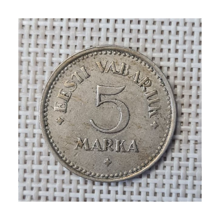 Estonia 5 Marka 1922 KM-3 VF