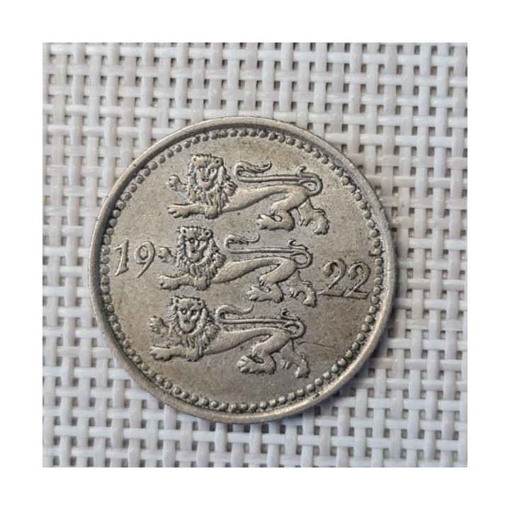Estonia 5 Marka 1922 KM-3 VF