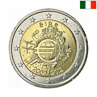 Ireland 2 Euro 2012 "TYE" UNC