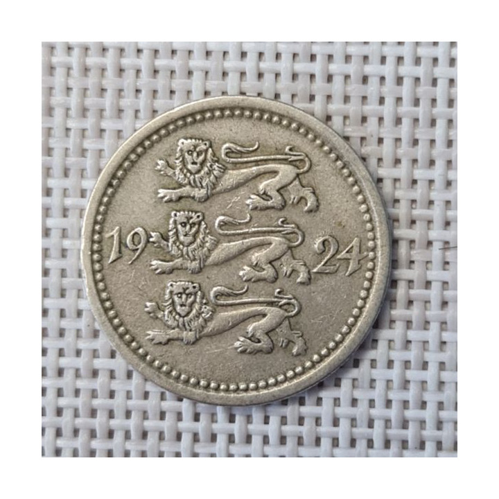 Estonia 5 Marka 1924 KM-3a VF