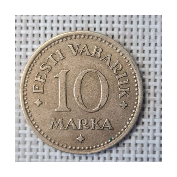Estonia 10 Marka 1925 KM-4 VF