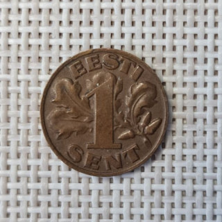 Estonia 1 Sent 1929 KM-10 VF