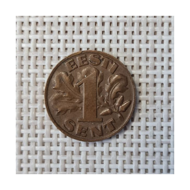 Estonia 1 Sent 1929 KM-10 VF