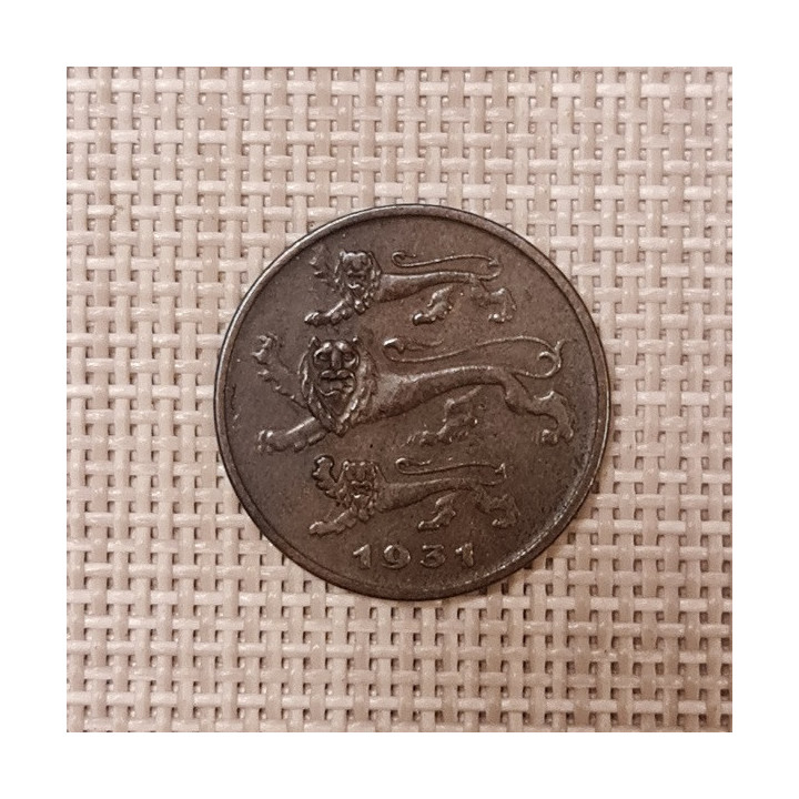 Estonia 5 Senti 1931 KM-11 VF
