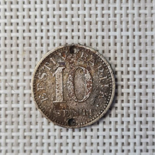 Estonia 10 Senti 1931 KM-12 P