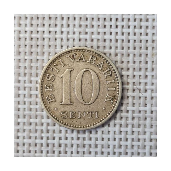 Estonia 10 Senti 1931 KM-12 VF