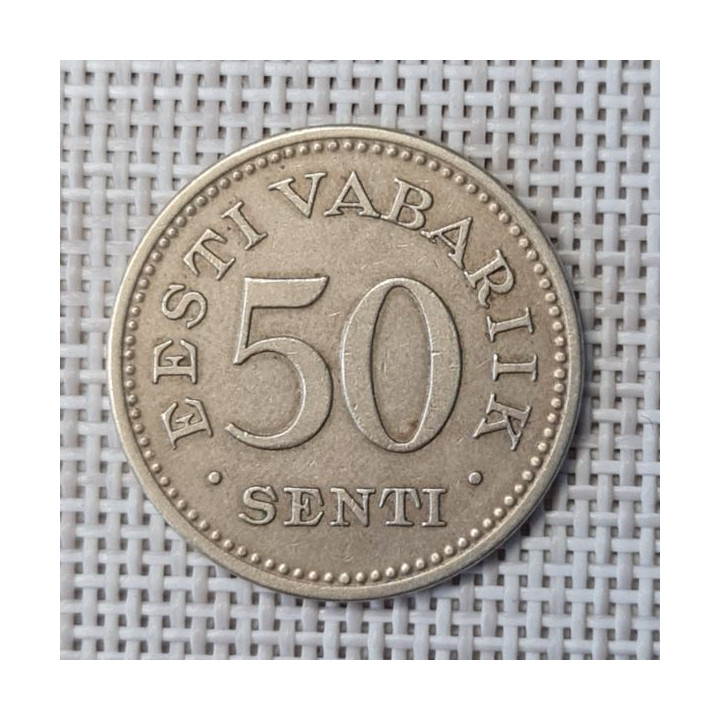 Estonia 50 Senti 1936 KM-18 VF