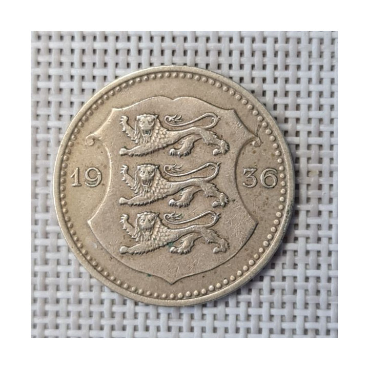Estonia 50 Senti 1936 KM-18 VF