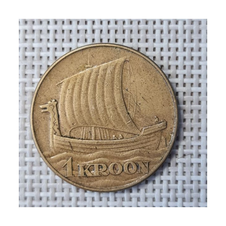 Estonia 1 Kroon 1934 KM-16 VF