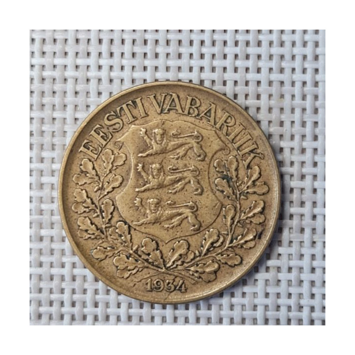 Estonia 1 Kroon 1934 KM-16 VF