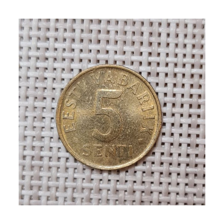 Estonia 5 Senti 1995 KM-21 VF