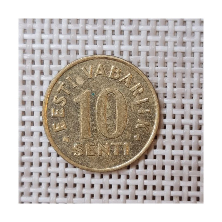 Estonia 10 Senti 1992 KM-22 VF