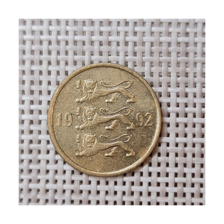 Estonia 10 Senti 1992 KM-22 VF