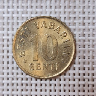 Estonia 10 Senti 1992 KM-22 AU