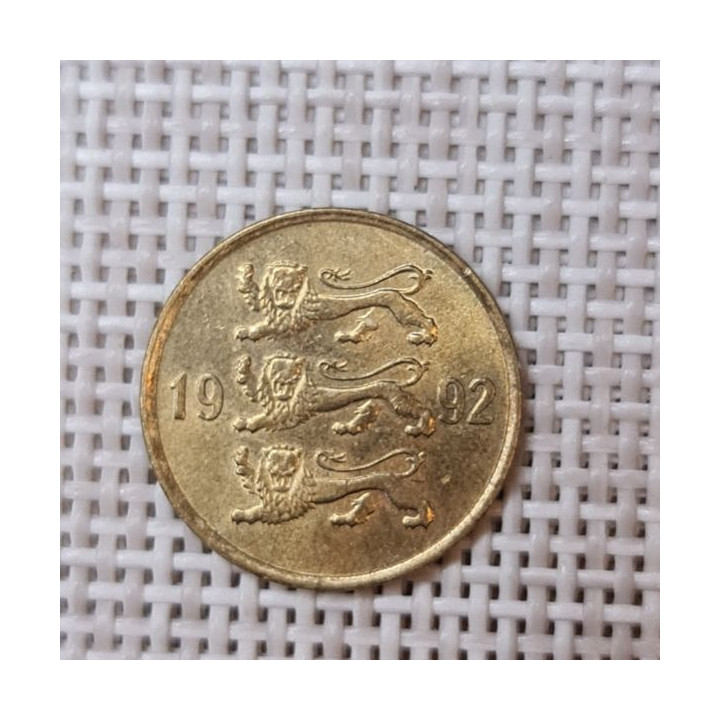 Estonia 10 Senti 1992 KM-22 AU