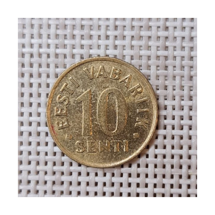 Estonia 10 Senti 1994 KM-22 VF