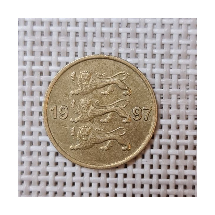 Estonia 10 Senti 1997 KM-22 VF