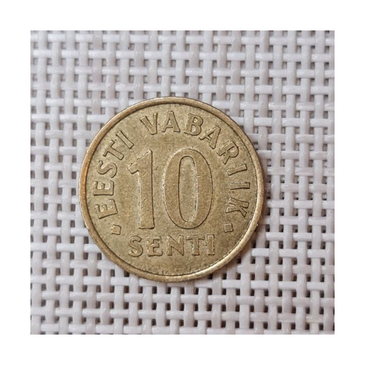 Estonia 10 Senti 1997 KM-22 VF
