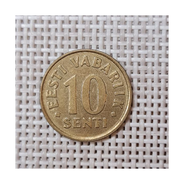 Estonia 10 Senti 1998 KM-22 VF