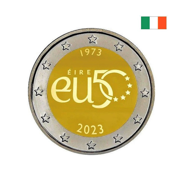 Ireland 2 Euro 2023 "EU Membership" UNC