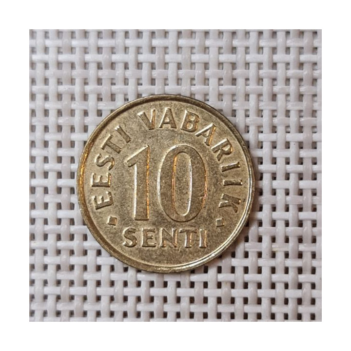 Estonia 10 Senti 2002 KM-22 VF