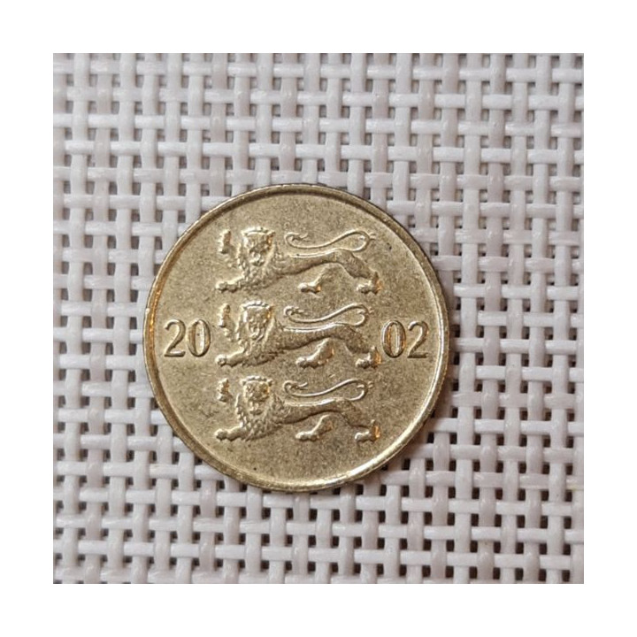Estonia 10 Senti 2002 KM-22 VF
