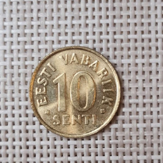 Estonia 10 Senti 2002 KM-22 UNC