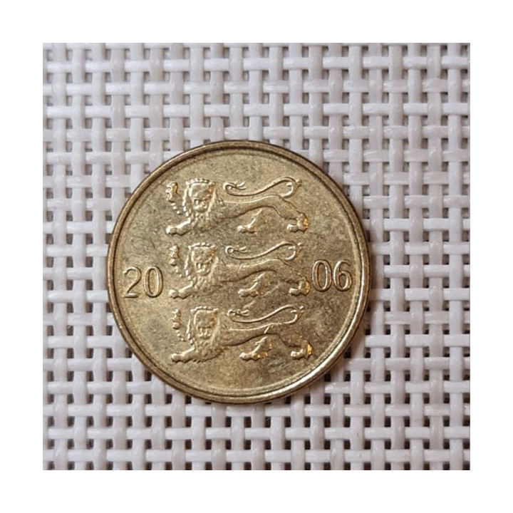 Estonia 10 Senti 2006 KM-22 VF