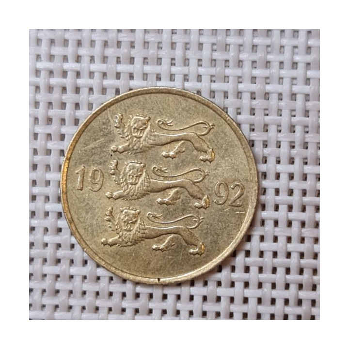 Estonia 20 Senti 1992 KM-23 VF