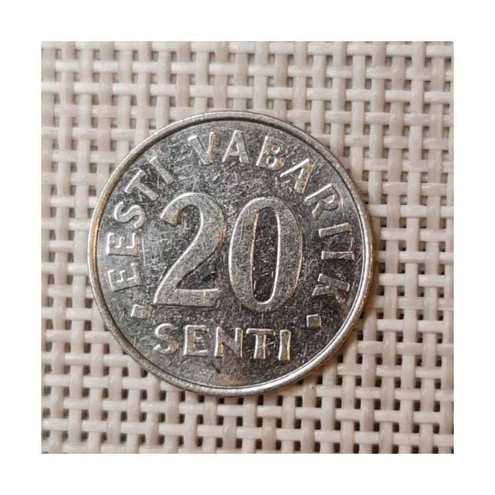 Estonia 20 Senti 2004 KM-23a VF