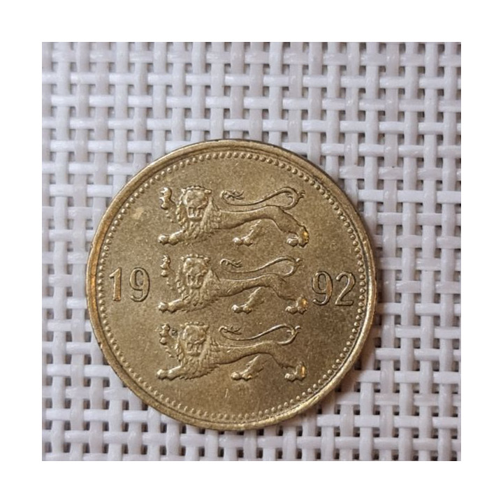 Estonia 50 Senti 1992 KM-24 VF