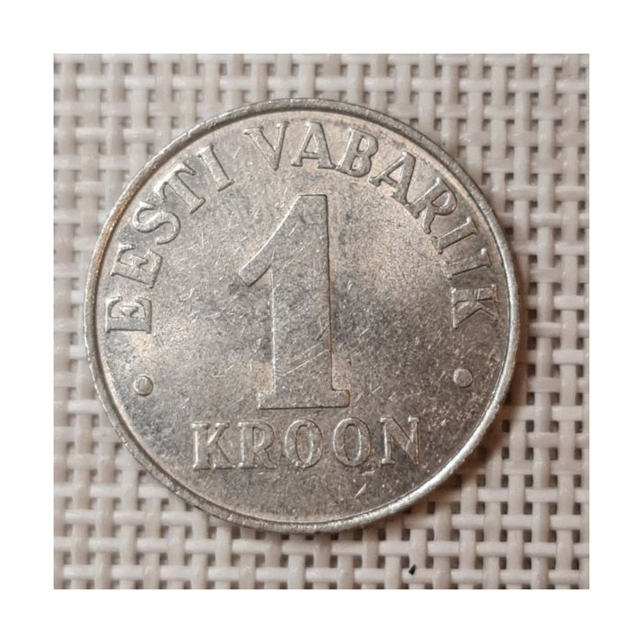 Estonia 1 Kroon 1993 KM-28 VF