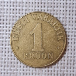 Estonia 1 Kroon 1998 KM-35 VF