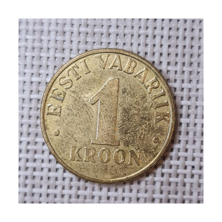 Estonia 1 Kroon 2000 KM-35 VF