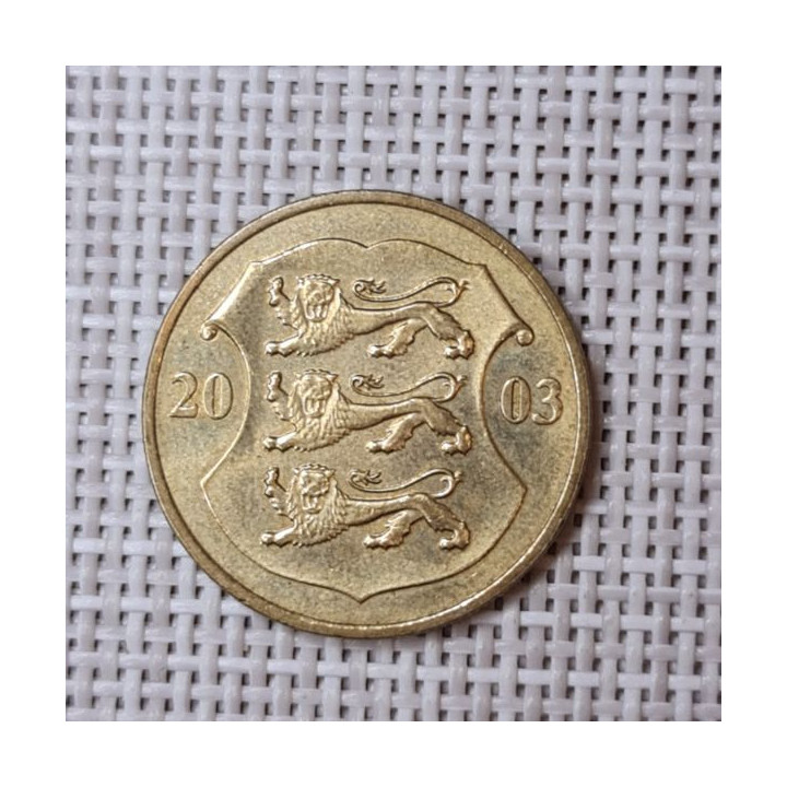 Estonia 1 Kroon 2003 KM-35 VF