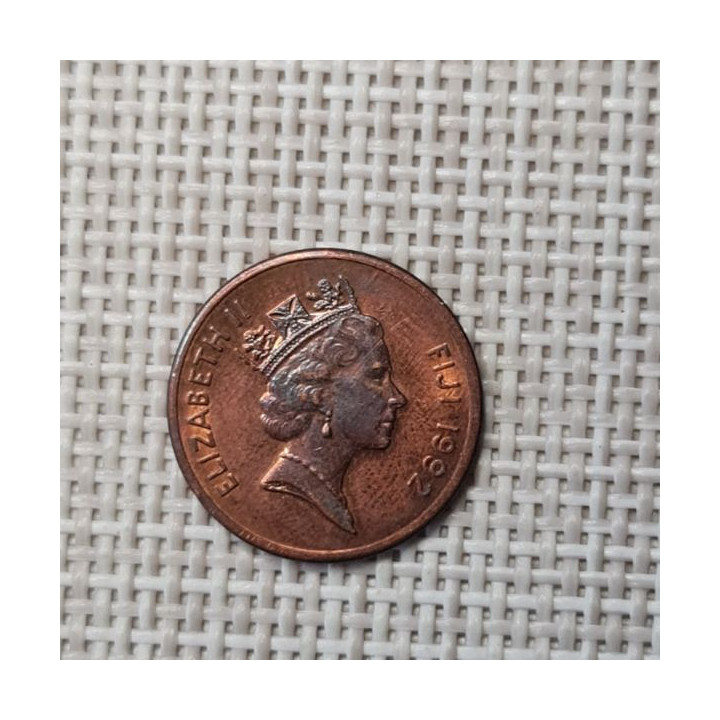 Fiji 1 Cent 1992 KM-49a XF