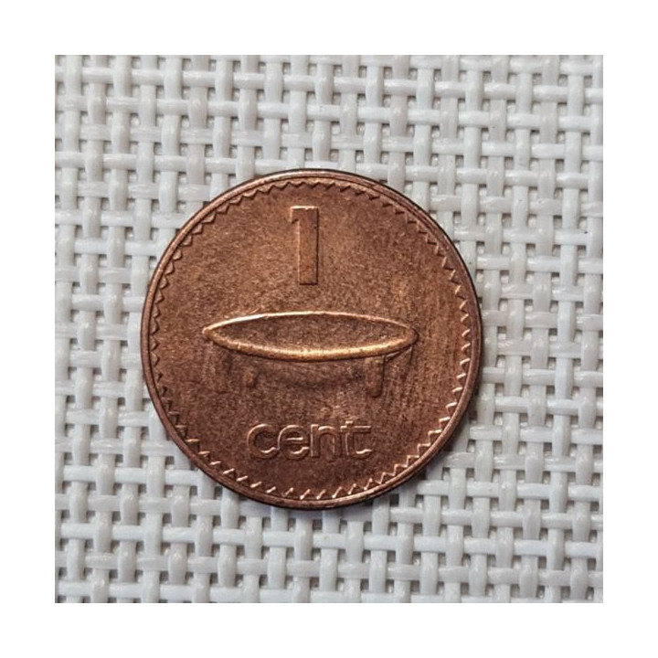 Fiji 1 Cent 2001 KM-49a XF