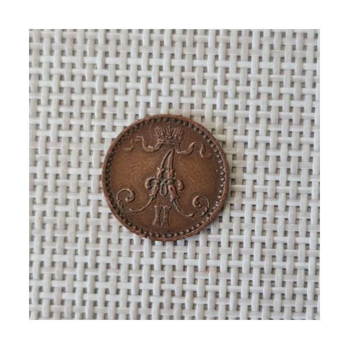 Finland 1 Penni 1866 KM-1.1 VF
