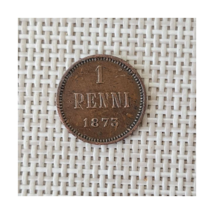 Finland 1 Penni 1873 KM-1.2 VF
