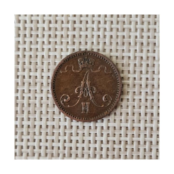 Finland 1 Penni 1873 KM-1.2 VF
