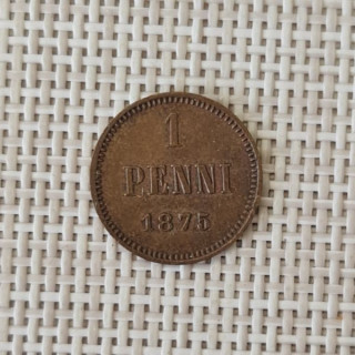 Finland 1 Penni 1875 KM-1.2 XF